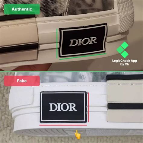 how to spot dior b23